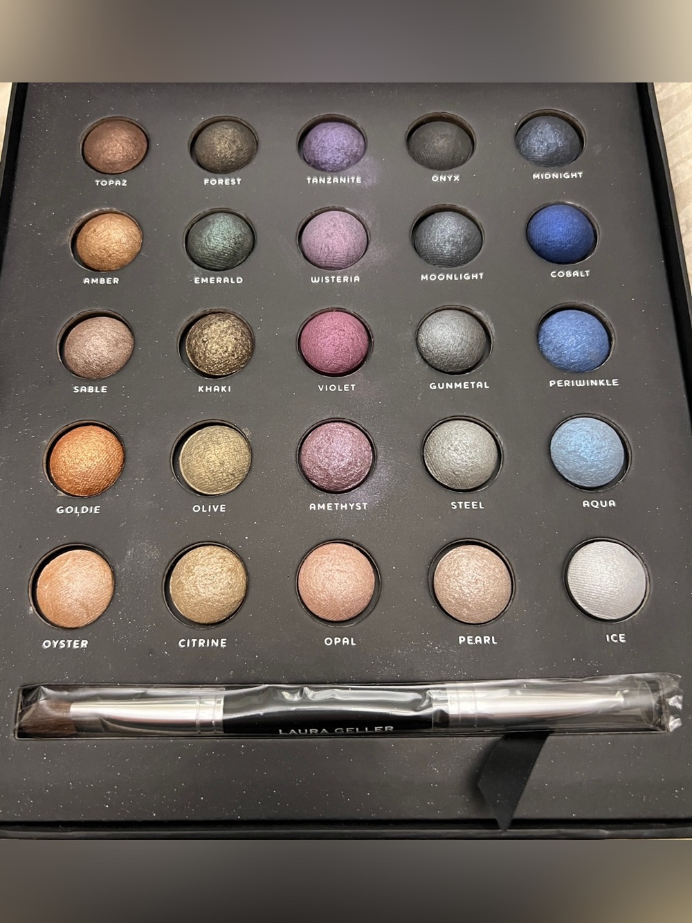 LAURA GELLER 25 baked eyeshadow palate - Picture 2 of 11